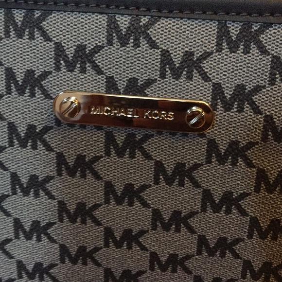 Designer Michael Kors Denim Blue Color  Tote, - Picture 2 of 8